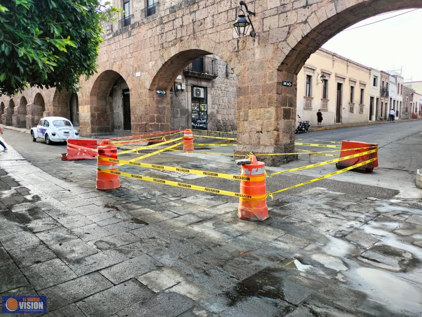 Emite ayuntamiento de Morelia alerta Vial por cierre temporal de calle Valladolid
