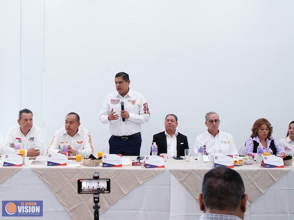 Uruapan apostará a la continuidad con Morena: Nacho Campos