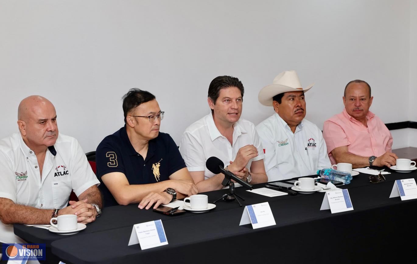 Queremos una relación fuerte y sólida con China, Alfonso Martinez
