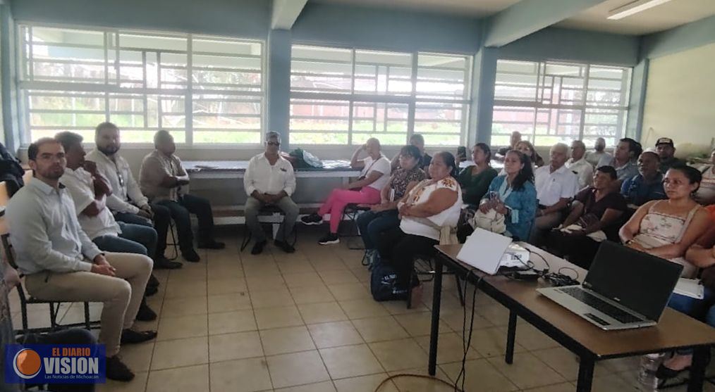 Sectur fortalece gremio turístico de Caltzontzin con capacitación