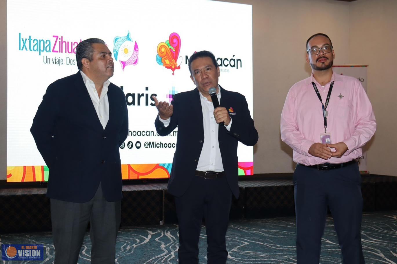 Vuelo directo Morelia-Ixtapa despega el 4 de julio: Sectur