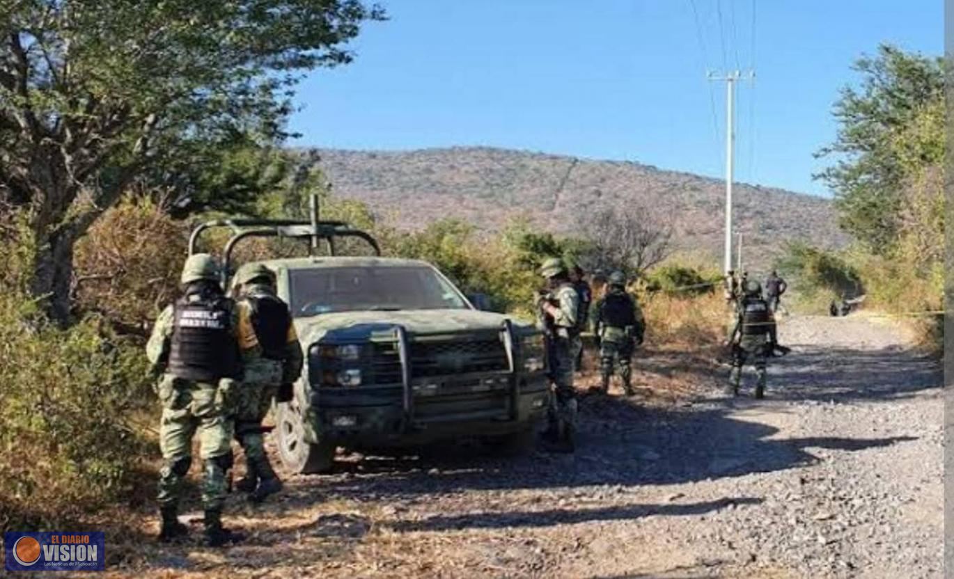 Presunto delincuente es abatido por fuerzas federales