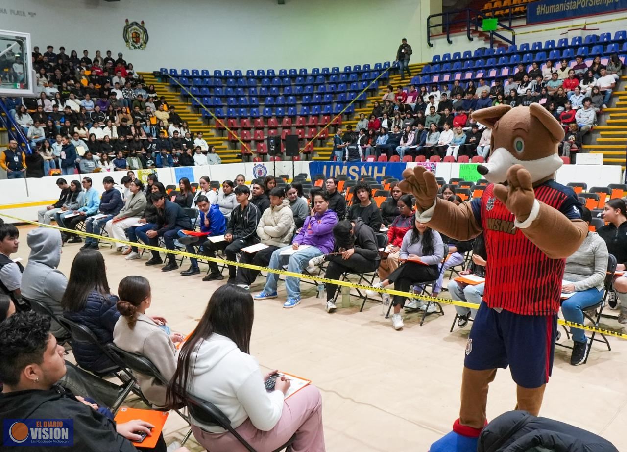 Jornada limpia, concluye aplicación de examen de admisión de la UMSNH