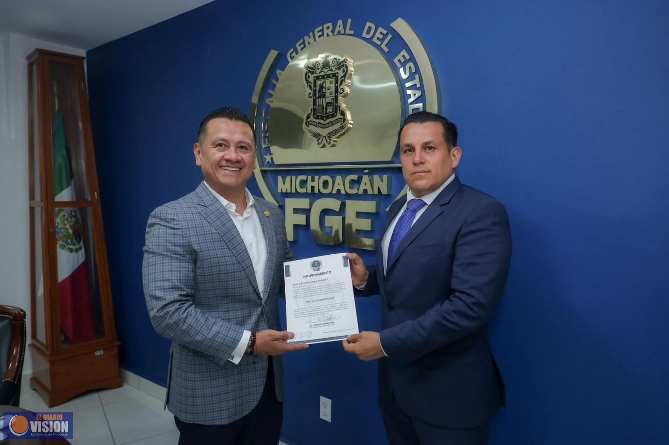 José Antonio Cruz, nuevo Fiscal Coordinador de la FGE