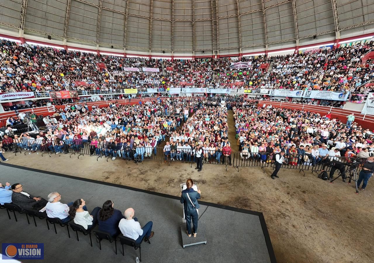 La Dra. Claudia Sheinbaum pone a Michoacán como prioridad en agenda nacional: Jesús Mora
