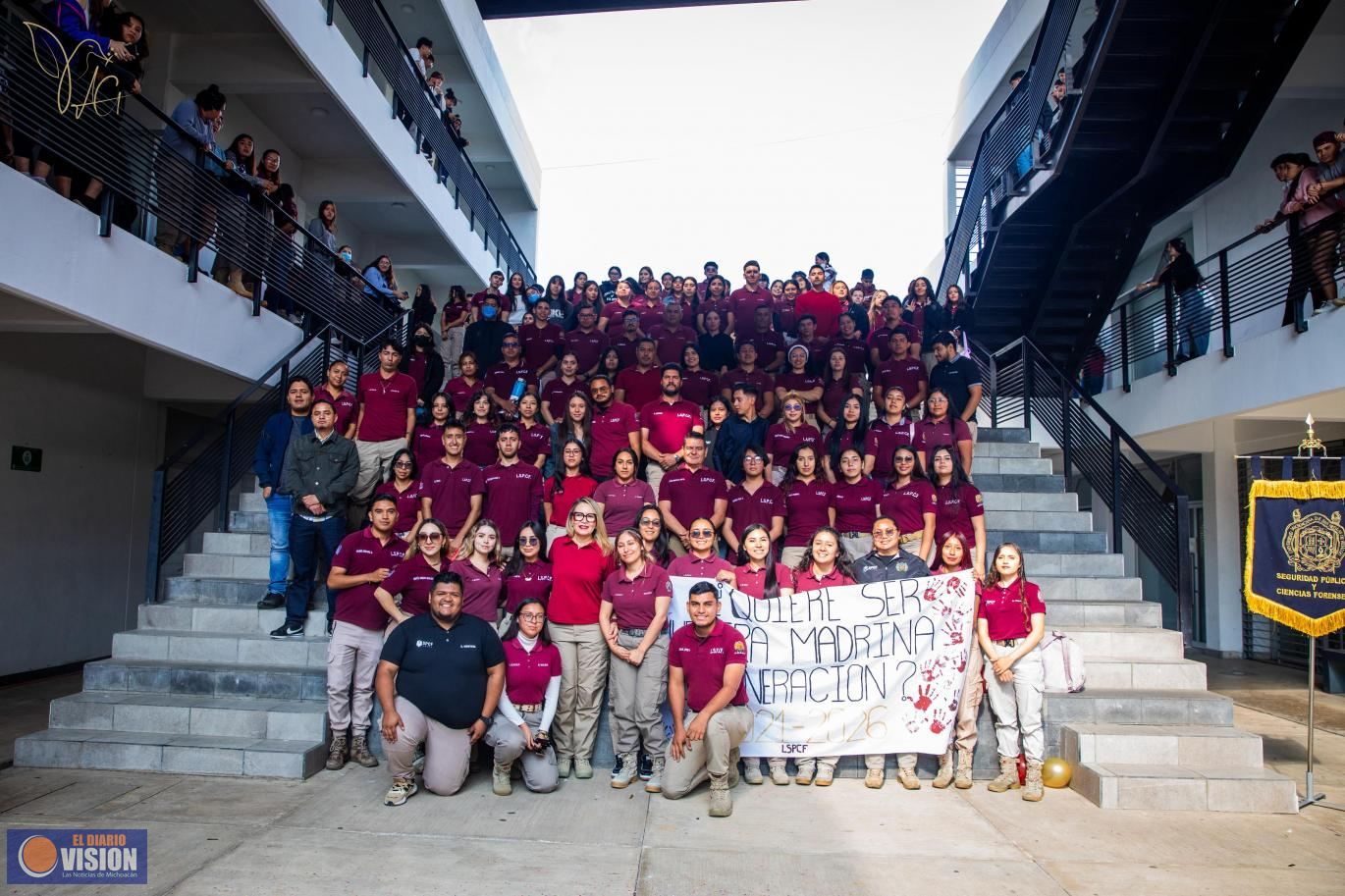 A reforzar crecimiento profesional de estudiantes de Seguridad Pública, compromete Yarabí Ávila