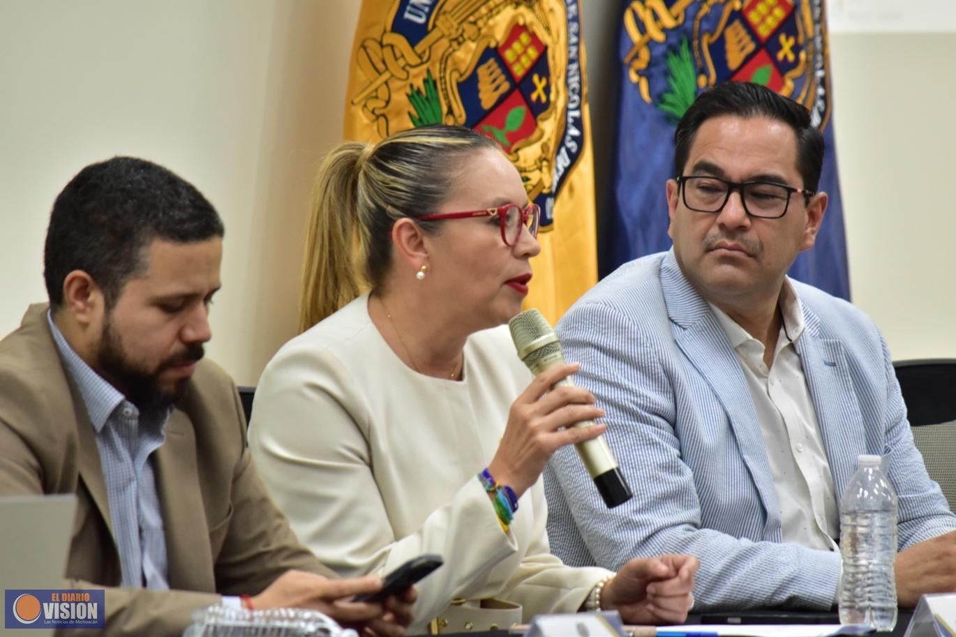 Trabajadores comprometidos con la Cultura de Paz son quienes tienen cabida en la UMSNH: Yarabí Ávila