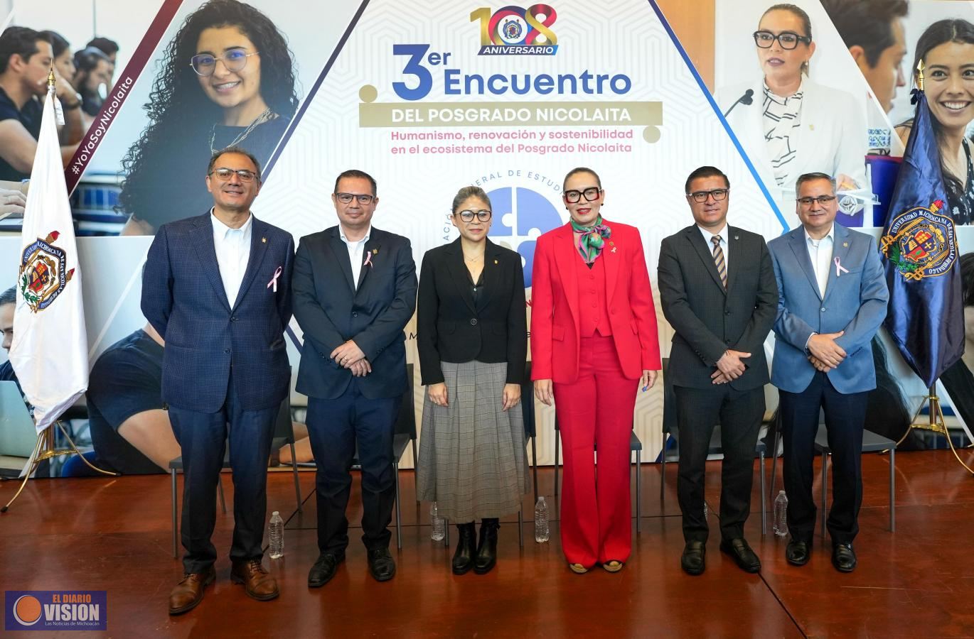 La UMSNH debe innovar todos los días, señala Yarabí Ávila, al inaugurar Posgrado Nicolaita