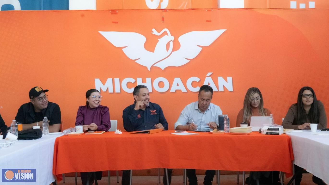 Movimiento Ciudadano Michoacán define ruta de trabajo 2026 para fortalecer estructura territorial