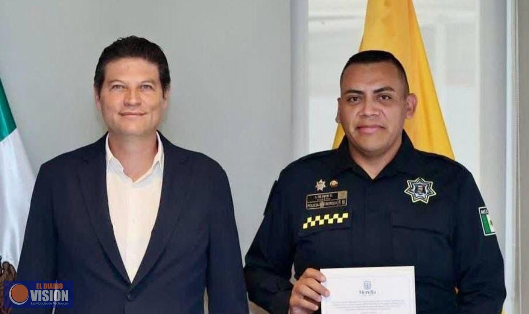 Nombramiento de Isaac Olguín refleja el alto perfil de elementos de la Policía Morelia