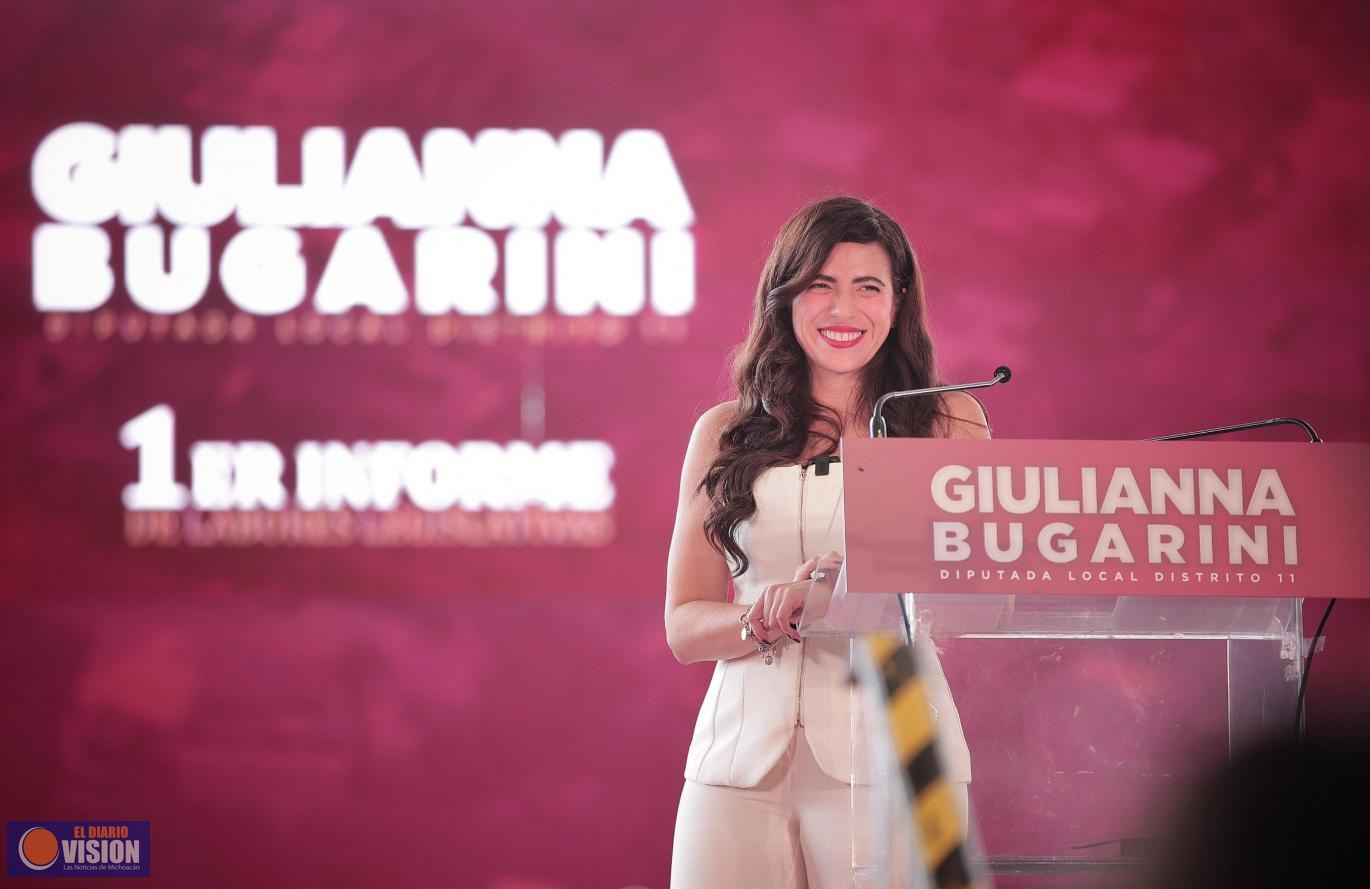 Mujeres ganamos elecciones, no nos ceden candidaturas: Giulianna Bugarini