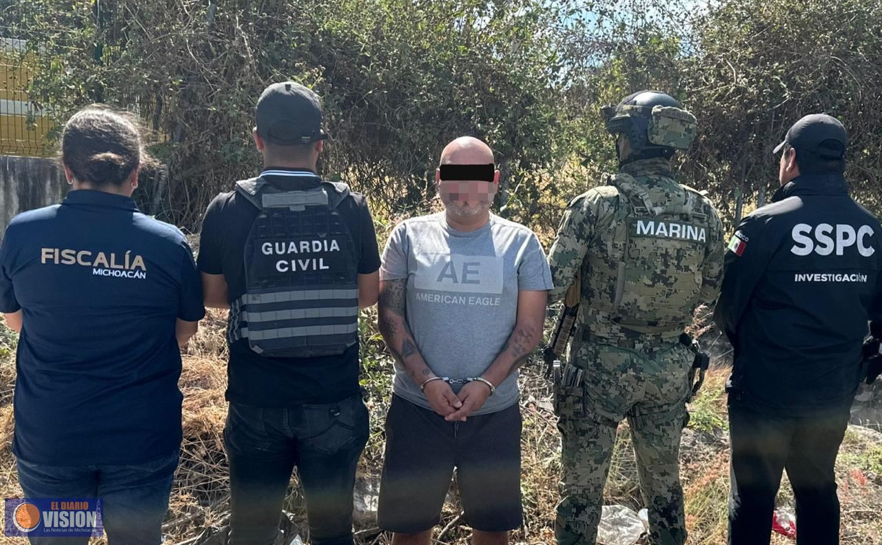 Capturan a presunto homicida de una familia reportada como desaparecida en Morelia