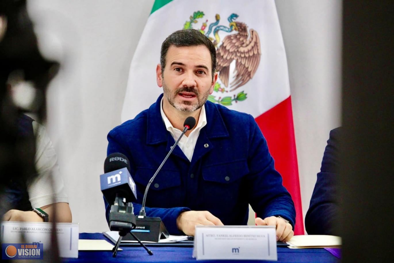 Yankel Benítez presenta avances de la Corte Municipal de Morelia