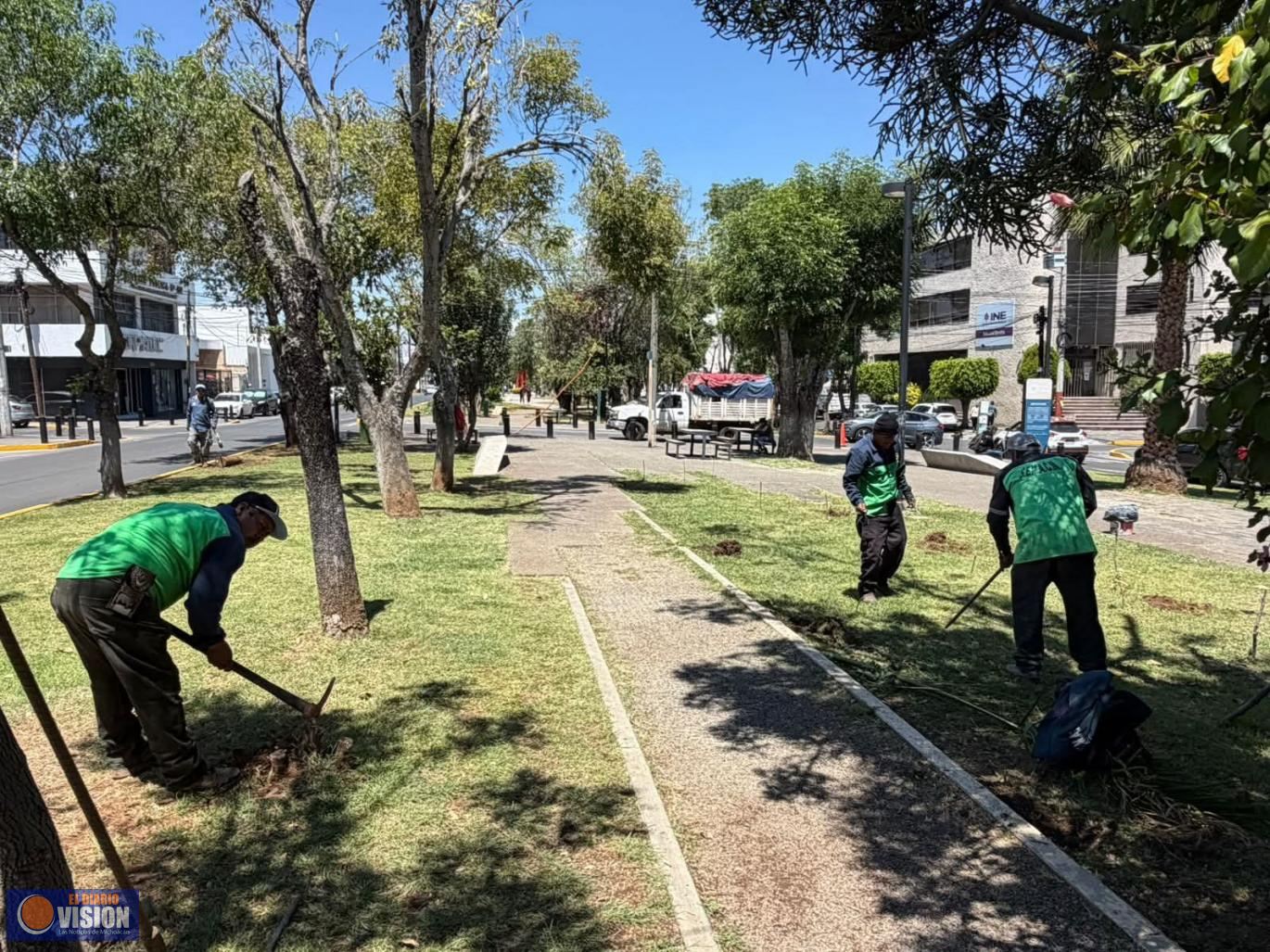 Gobierno de Morelia interviene áreas verdes y espacios del Río Chiquito y Bulevar García de León