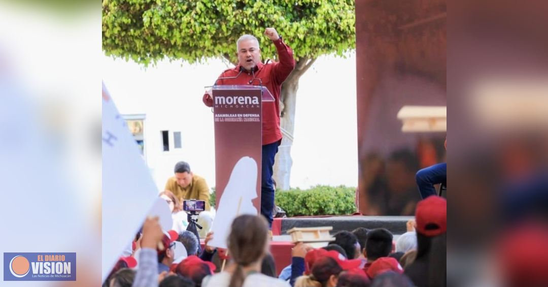 “El pueblo da el triunfo a Morena en Michoacán, encuesta lo confirma”: Jesús Mora