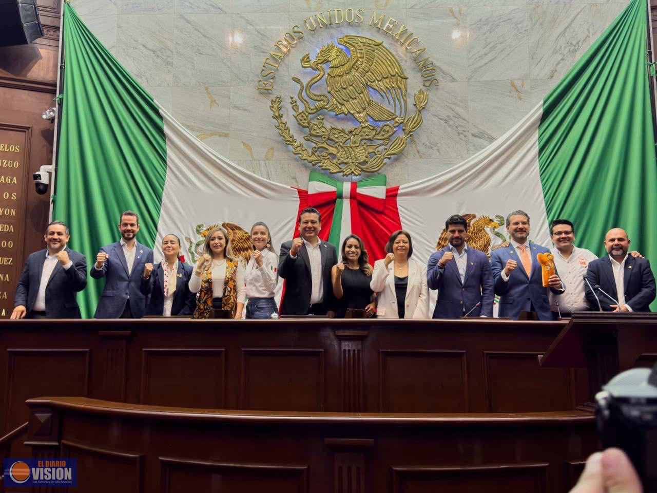 Diputados de Movimiento Ciudadano cierra filas en Morelia y traza agenda nacional desde lo local