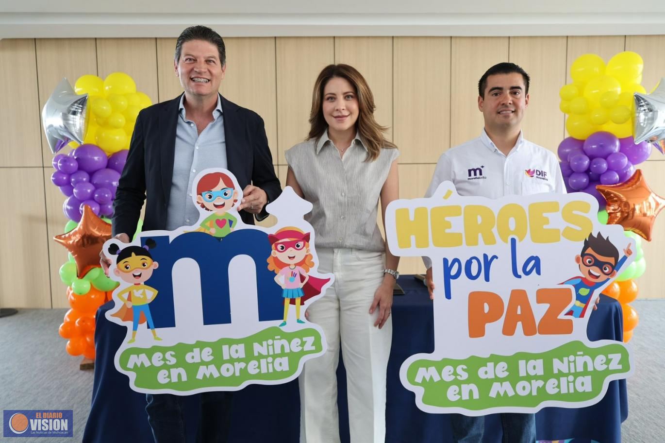 Festejará DIF Morelia a niñas y niños en las 14 tenencias: Paola Delgadillo