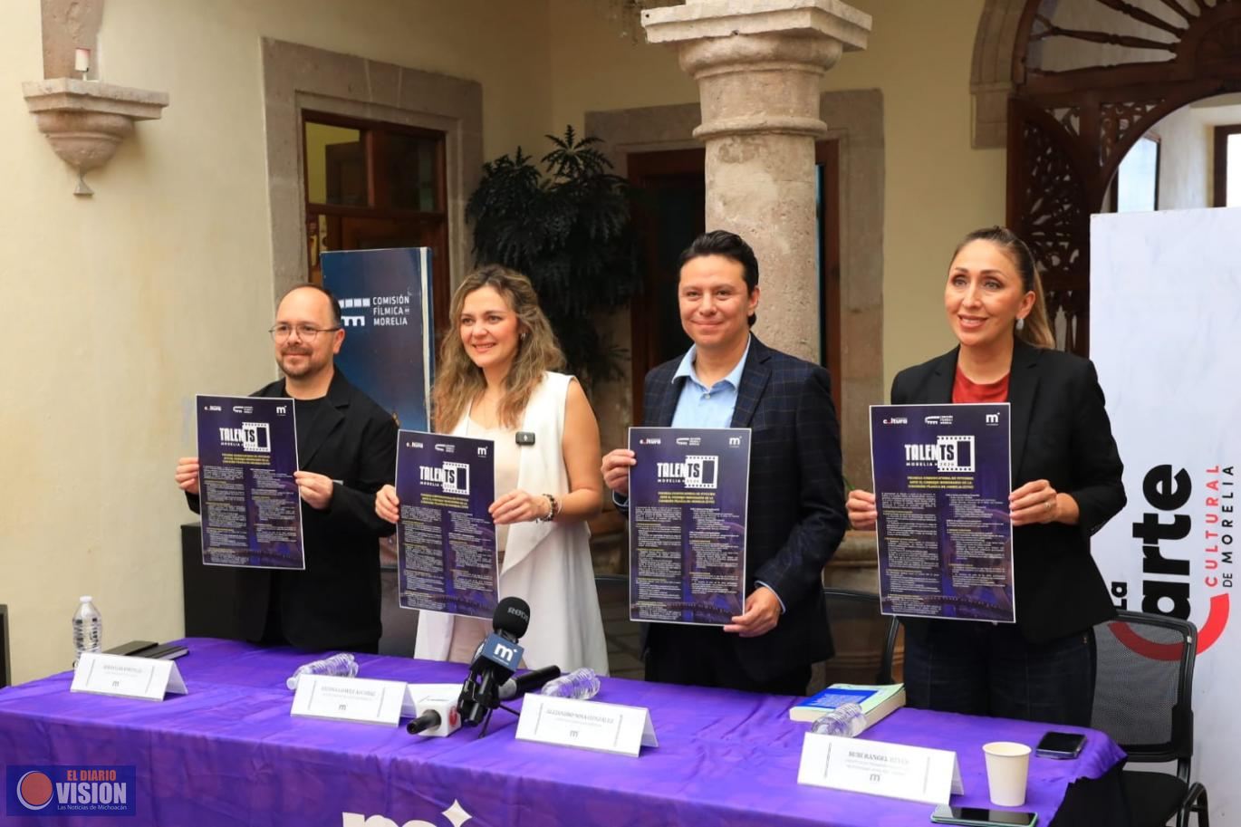 Gobierno Municipal impulsa talento cinematográfico local con la convocatoria “Morelia Talents 2026”