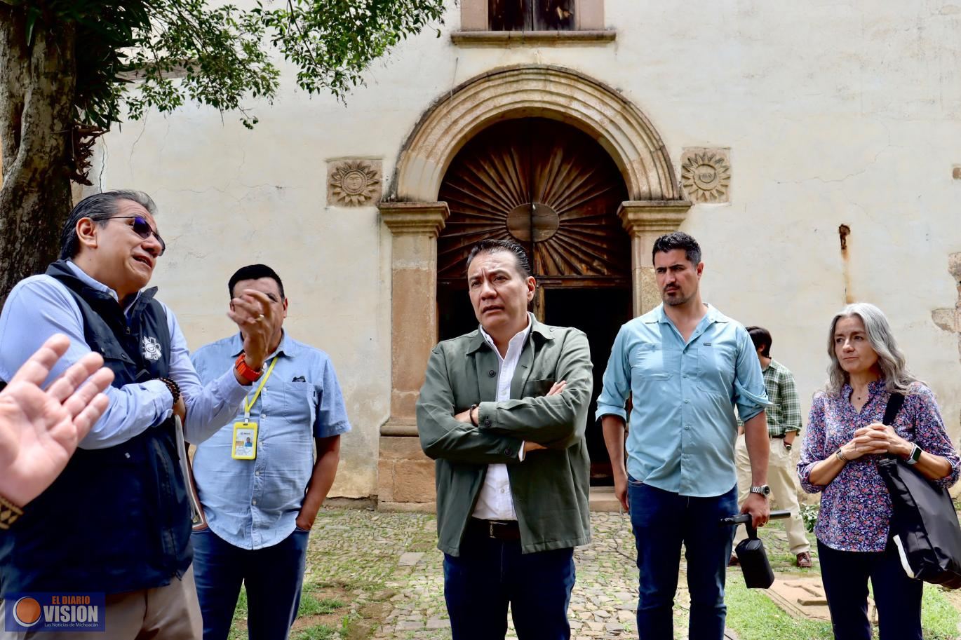 Sectur e INAH fortalecen la conservación del patrimonio cultural de Michoacán