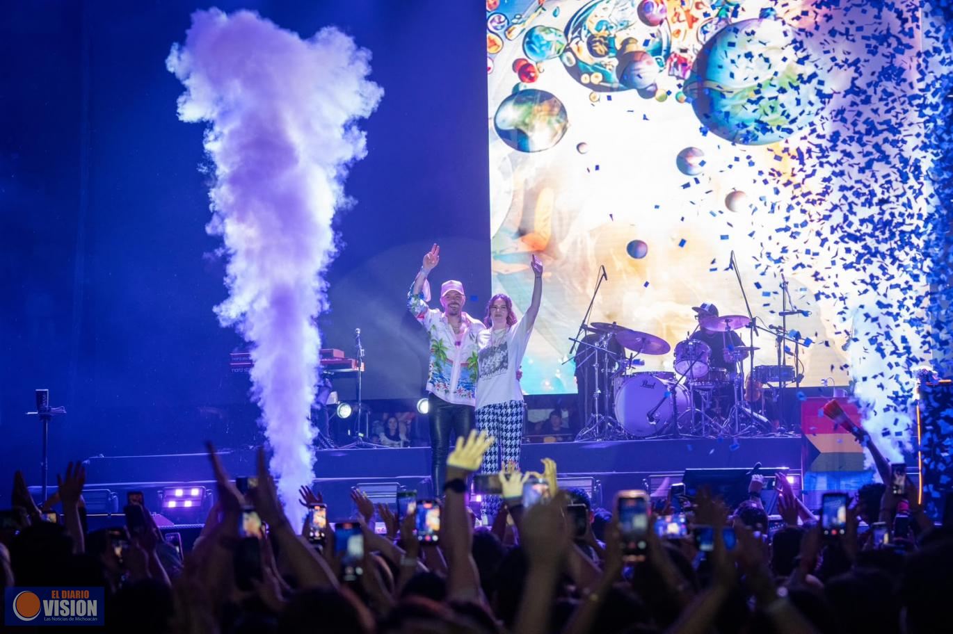 Jesse & Joy conquistaron el corazón de Michoacán en el Jalo Futbolero