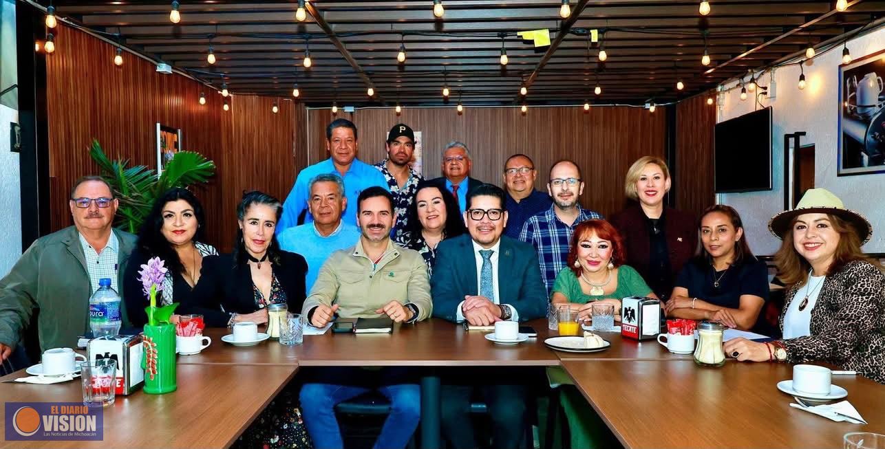 Sumamos ideas y compromisos por el desarrollo económico de Morelia: Yankel Benítez