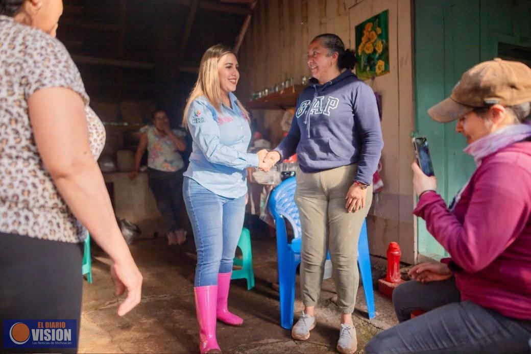 Dayana Pérez encabeza atención inmediata a familias afectadas por las lluvias en Jujucato