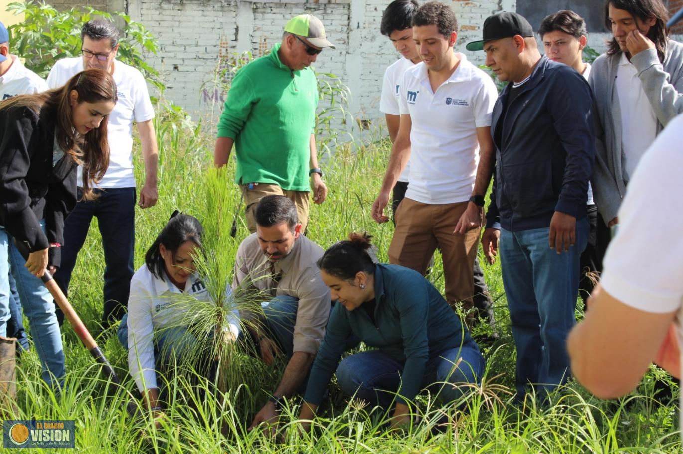 Gobierno de Morelia conmemora el Día del Árbol y anuncia reforestaciones 
