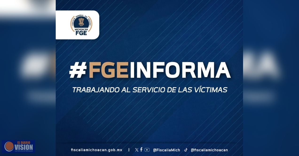 FGE investiga agresión en la que perdió la vida servidor público de la institución