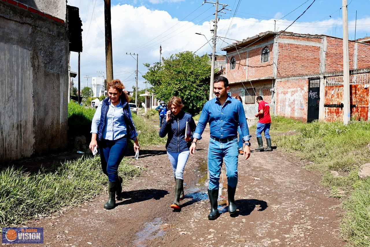 Refuerza Gobierno de Morelia acciones a favor de la salud en zonas afectadas por lluvias