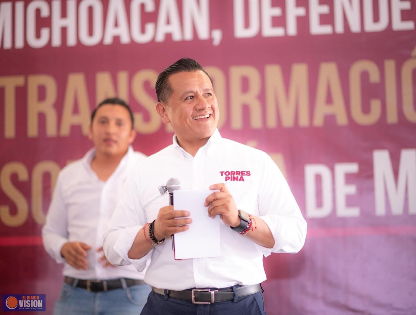 Zamora y Jacona muestran el camino para fortalecer el campo de Michoacán: Torres Piña