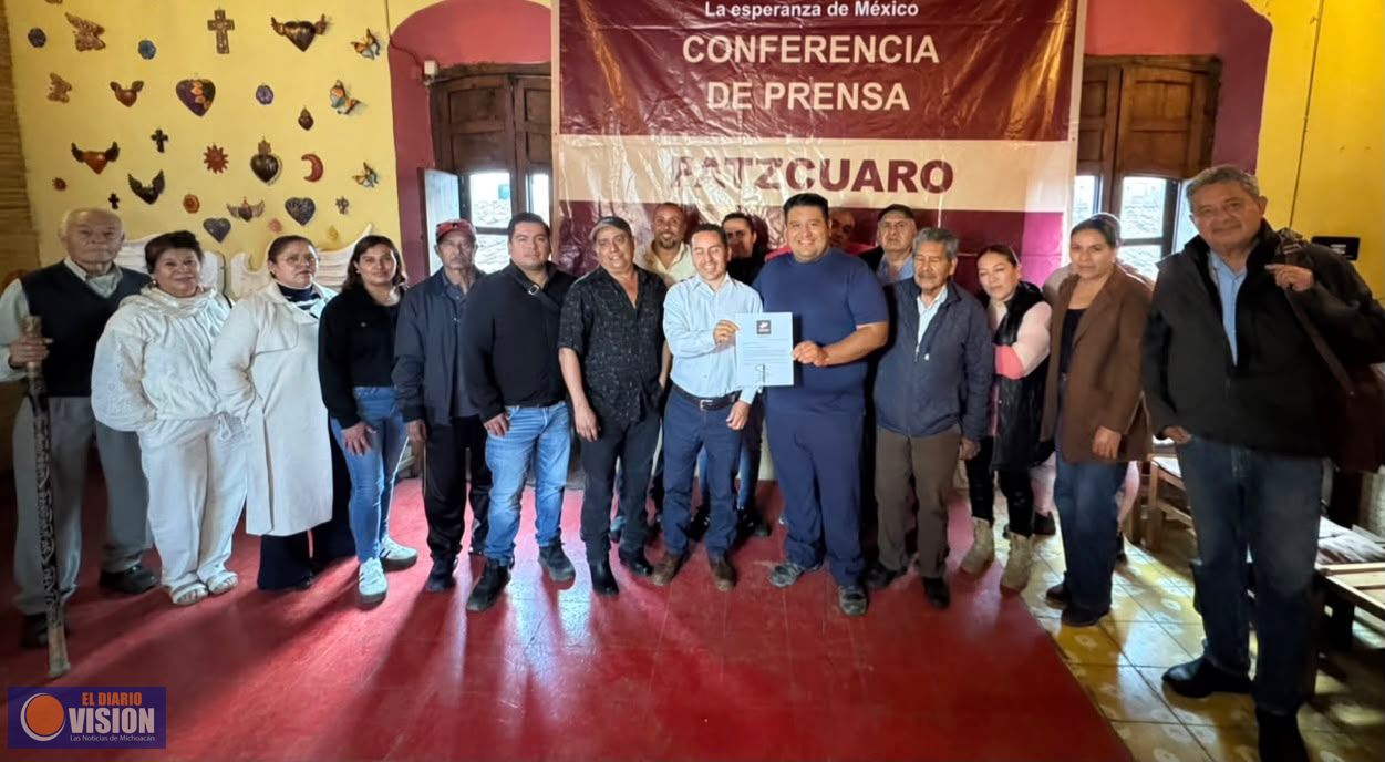 Rachid Gonzalez, coordinador de Alianza por la Transformación en Pátzcuaro