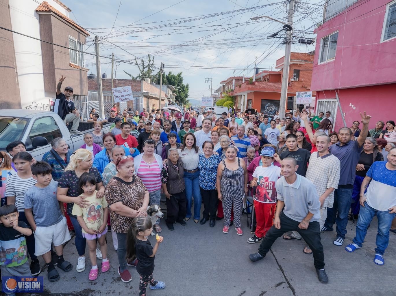 En la recta final, redobla Gladyz Butanda defensa de la 4T; lleva asambleas al norte de Morelia