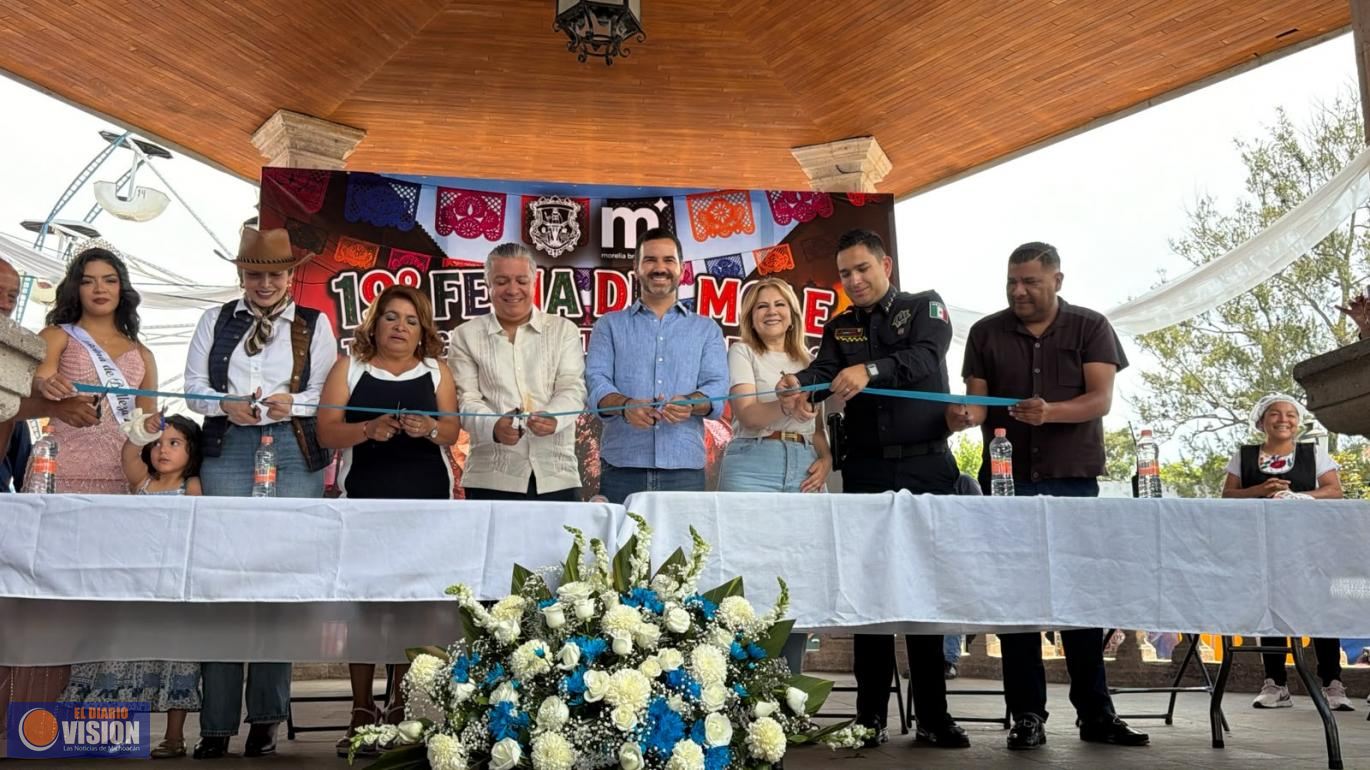 Inaugura Gobierno de Morelia la 19ª Feria del Mole en Santa María de Guido