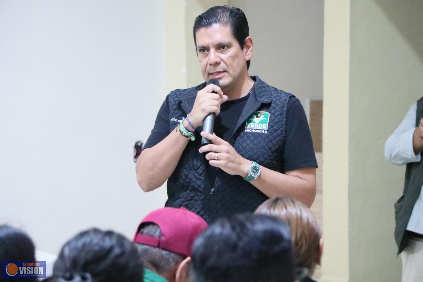Ernesto Núñez pide que obras del Morebus contemplen sustentabilidad ambiental