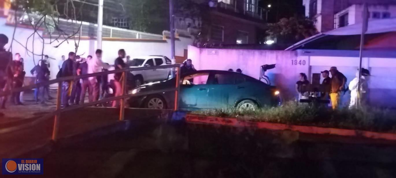 Ataque armado en Morelia, deja a dos hombres muertos y otro más herido