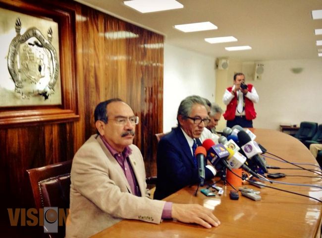 El Rector de la UMSNH pide a sindicatos solidarizarse con la Comunidad Nicolaita.