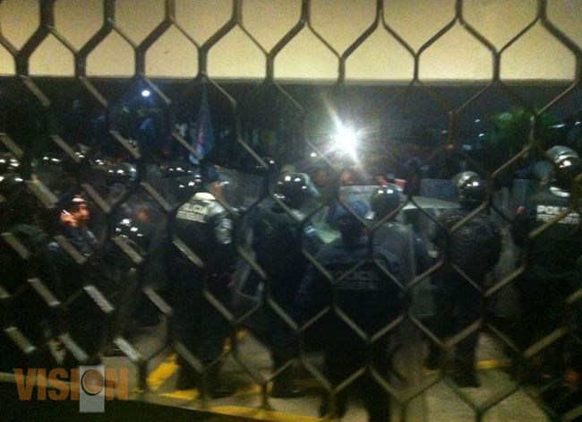Presidente Arroyo Vieyra presentó dos denuncias penales por violencia en San Lázaro