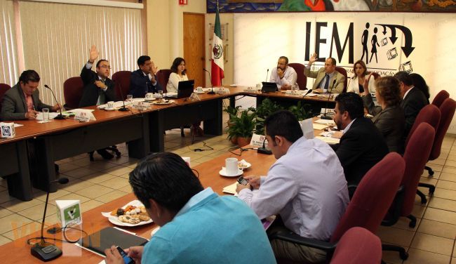 Aprueba el Consejo General del IEM el estudio técnico sobre redistritación.