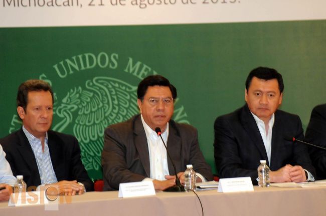 La visita de Osorio Chong representa el interés de la federación por Michoacán: PVEM