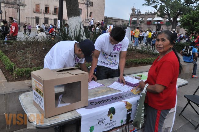Buena aceptación tuvo la Consulta Nacional Ciudadana en Michoacán: Báez Ceja