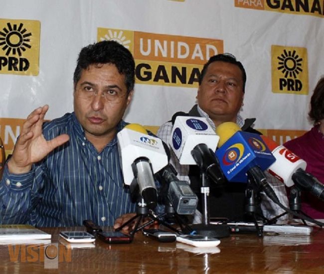 Propone PRD a Fausto Vallejo la conformación de la Agenda Emergente para el rescate de Michoacán