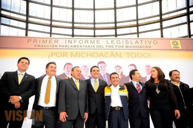 Rindieron informe el GPPRD, su grande logro, no impuesto a medicinas y alimentos