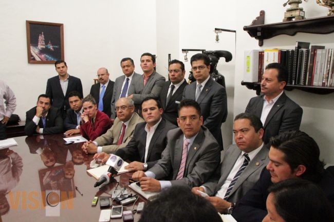 Respaldan Diputados priístas Acuerdo Federal a la Seguridad de Michoacán