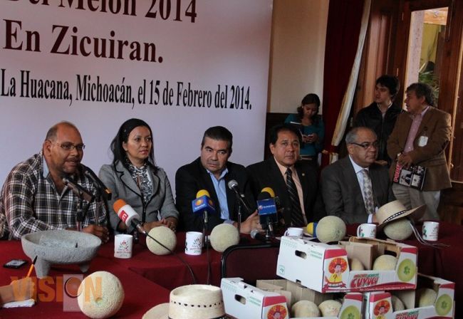 Anuncian Feria del Melón 2014 en Zicuirán 