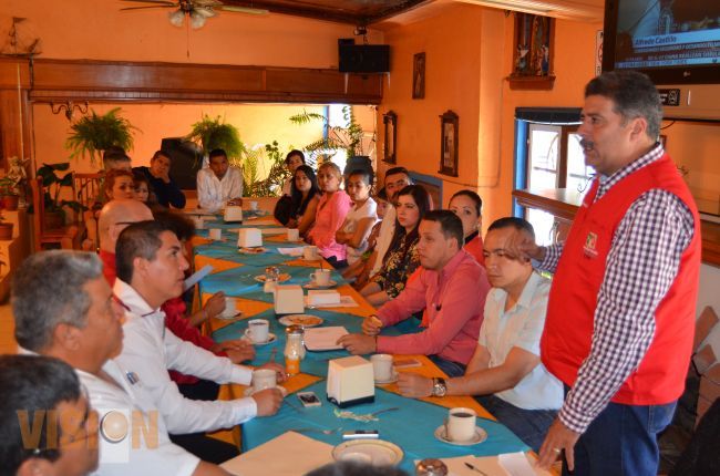 PRI integra estructura seccional en Irimbo y Angangueo