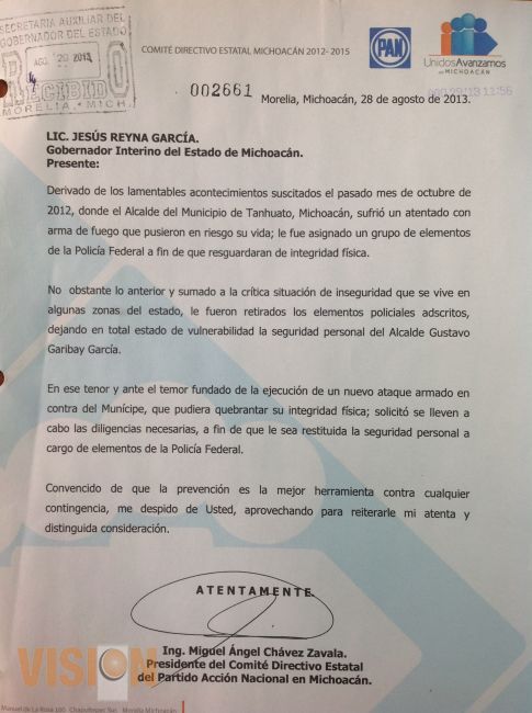 ¡Alto a la violencia! Inaceptable el asesinato del edil de Tanhuato.
