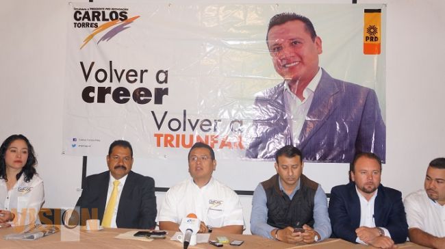 Torres Piña llama a  recuperar el espíritu del PRD