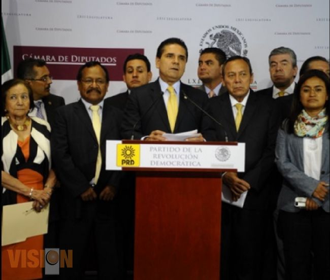 Defensa de los energéticos, tema central del PRD.