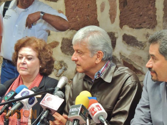 En Michoacán no habido un cambio en la estrategia de seguridad: AMLO.