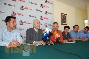 Jorge Sandoval Ochoa, Delegado del CEN del PRI en Michoacán